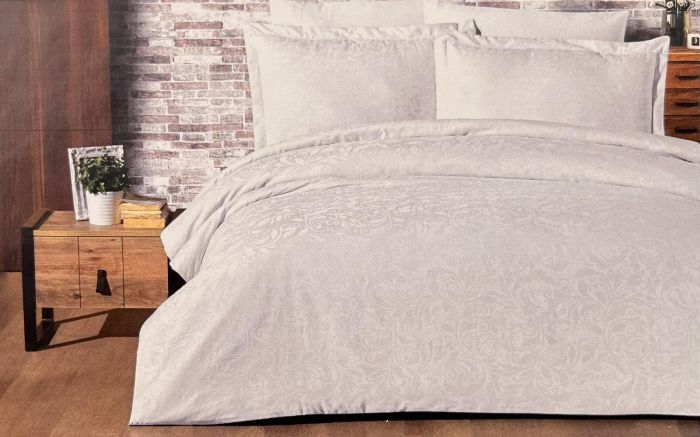 Постільна білизна Maison D'or Annabella сатин-жаккард 200х220 White