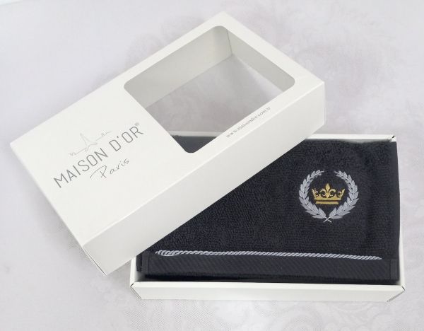 Рушники Maison D'or 4шт Pierre Loti Antracite