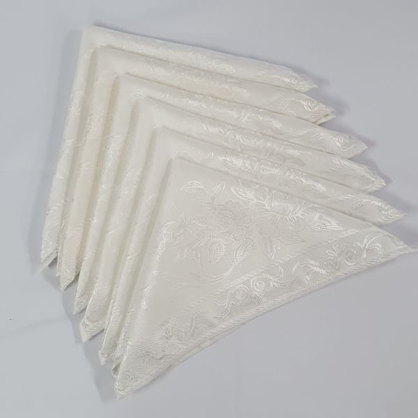 Серветка Sagol 35х35 Sgl-003 White