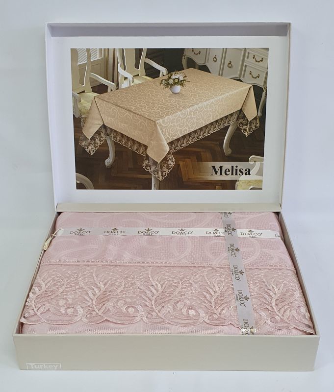 Скатертина Maison Royale 160x220 Melisa Powder