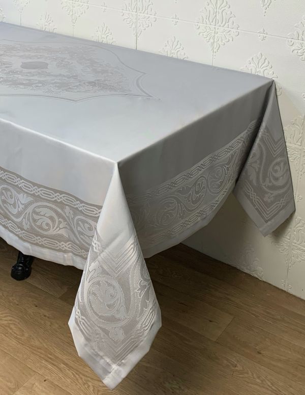 Скатертина Masali тефлон 160x220 Model 520 Grey