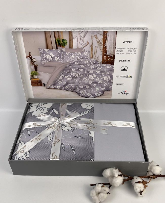Постільна білизна Maison Royale ранфорс 200x220 MR-113 V-3