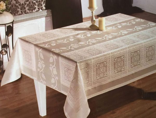 Скатертина тефлонова Maison Royale 160x220 Cazibe Cappucino