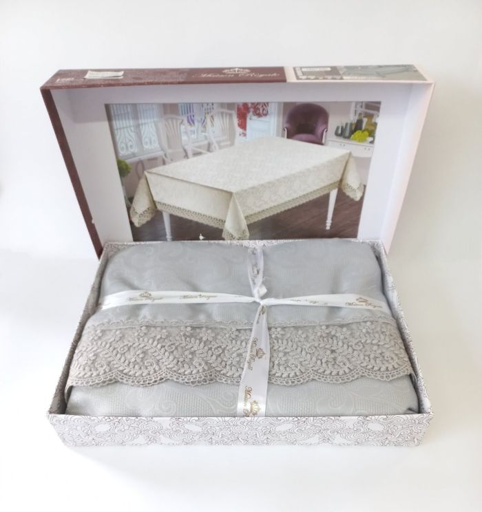 Скатертина Maison Royale 160x300 Sultan Grey