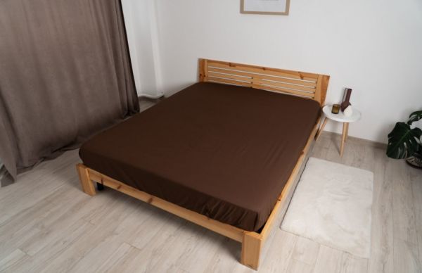 Простирадло ТЕП "Натхнення" 200x200 на резинці Какао