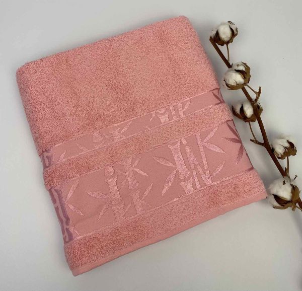 Рушник 70x140 Bamboo-2 Pink