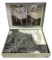 Скатертина Велюр Acme Tekstil 160x300 Payidar Krem-Silver