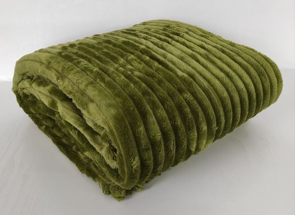 Покривало велюр євро 200х220 Green (549)