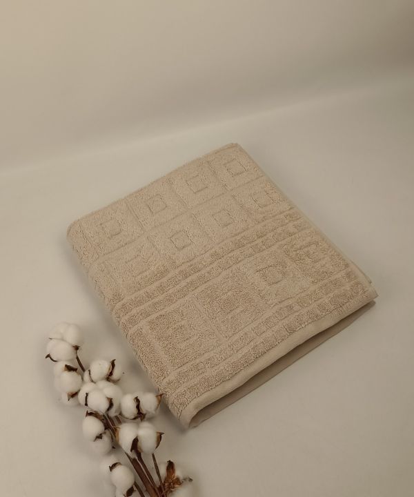 Рушник Philippus Delux Cotton 50х90 Cakarta Світло-бежевий (Е994)