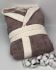 Халат Cottonize cod800 Brown-White 5XL