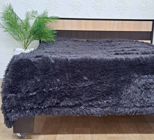 Покривало травка 220х240 Anthracite (600)