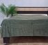 Покривало велюр без упаковки 160х210 Green (1661)
