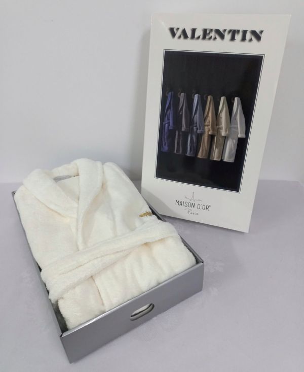 Халат чоловічий Maison D'or Valentin Cream S