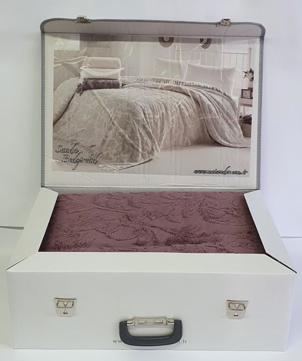 Покривало Maison D'or махрове Sanda 220*240 Murdum