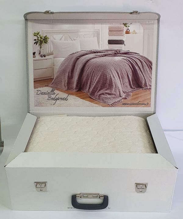 Покривало Maison D'or махрове Daniella 220*240 Cream