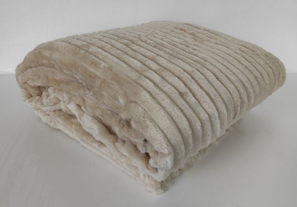 Покривало велюр  150х200 Light  Beige (547)