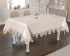Скатертина Велюр Acme Tekstil 160x350 Cinar Krem PVS