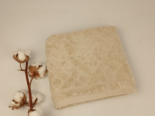 Рушник Philippus Cross Cotton 50х90 Santa Бежевий (A457)