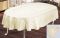 Скатертина Sagol тефлон 160x350 ovale Sgl-003 Cream + 10 серветок *