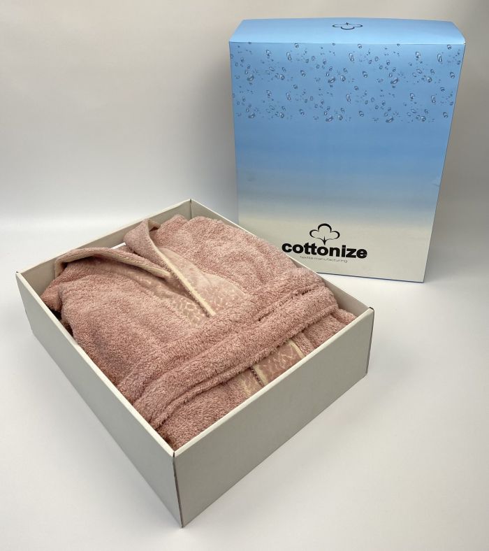 Халат Cottonize cod703 Pink XL в коробці