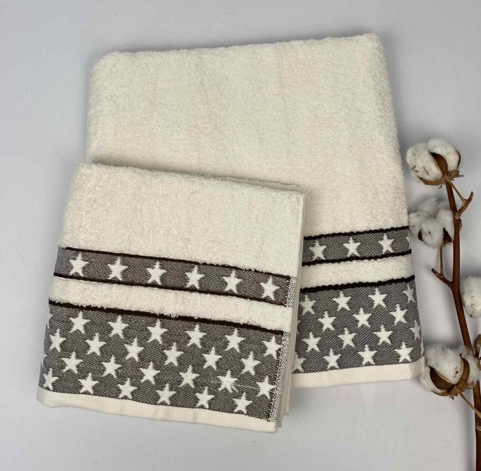 Набір рушників Cottonize 2 шт cod119 Ecru
