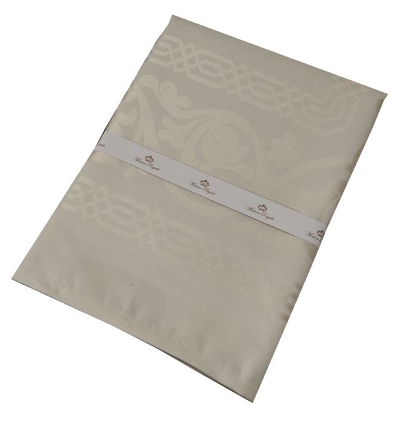 Скатертина тефлон PVS Maison Royale 160*220 Sude Cream