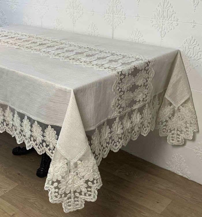 Скатертина Acme Tekstil 160x220 Vineyard Gold PVS