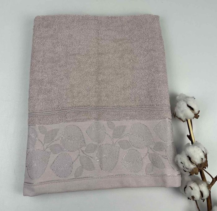 Рушник Two Dolphins Vip Cotton 70х140 Penza Ліловий(A150)