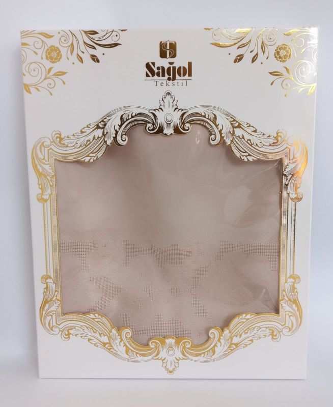 Скатертина Sagol тефлон 110x160 St-060 Cappucino в коробці *