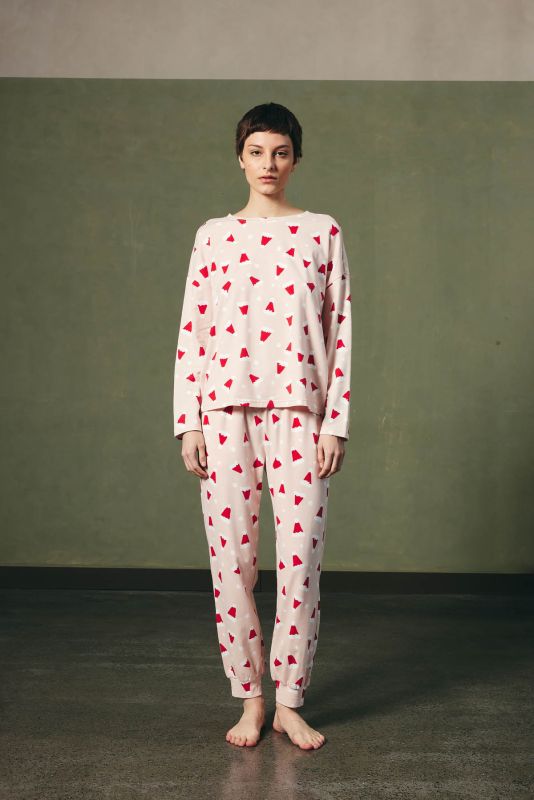Піжама жіноча Hays 40342 M Kirmizi