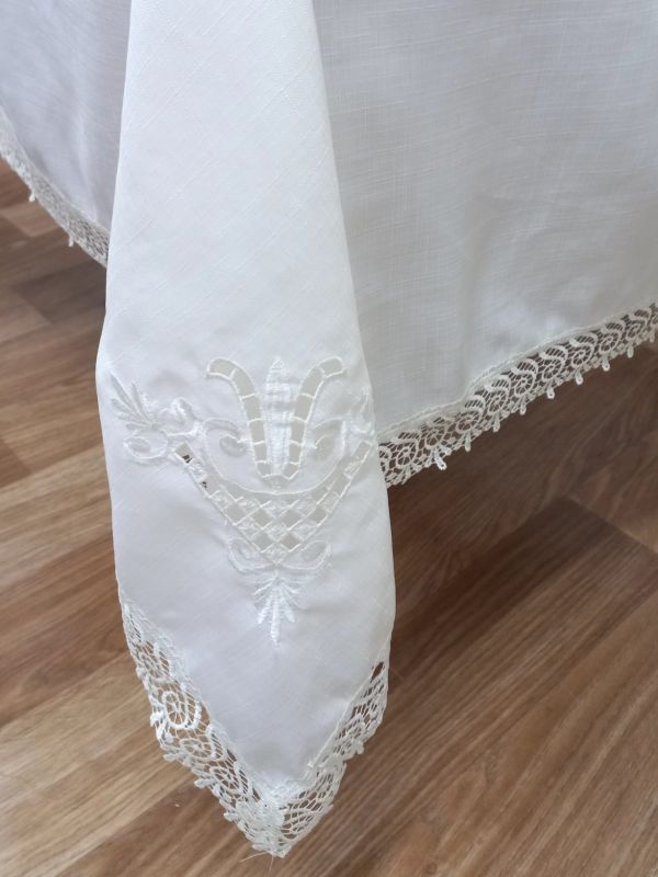 Скатертина Maison Royale льон 160x220 Lale Cream