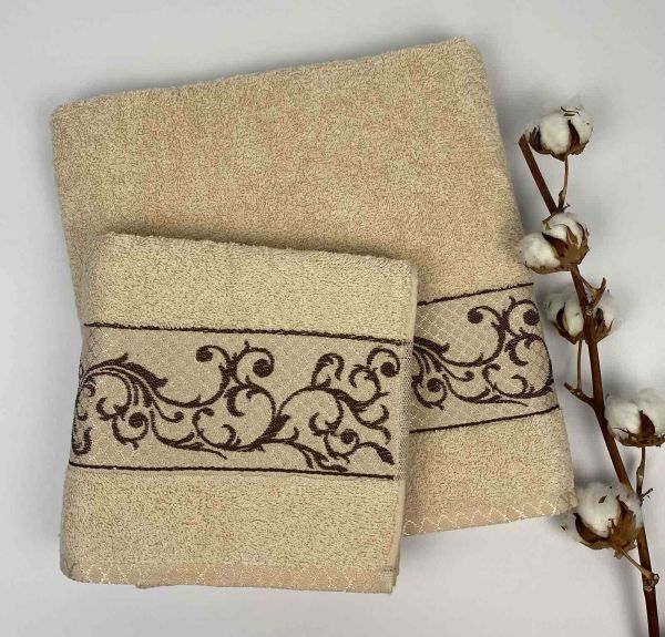 Набір рушників Cottonize 2 шт cod128 Beige