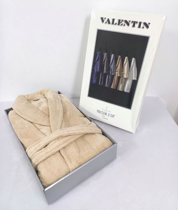 Халат чоловічий Maison D'or Valentin Beige M