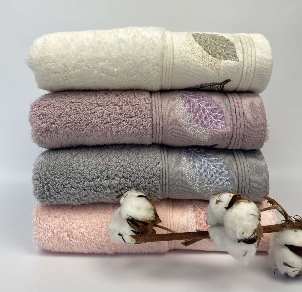 Набір рушників 50х90 Micro Cotton De Lux