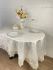 Скатертина Велюр Acme Tekstil 160x300 ovale Daisy Krem PVS