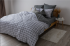 Комплект постільної білизни "Happy Sleep"євро (Grey Check 50*70)