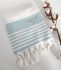 Рушник Maison D'or Primavera 50x100 Turquoise-White
