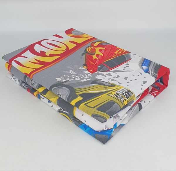 Постільна білизна Pretty підліткова Hot Wheels