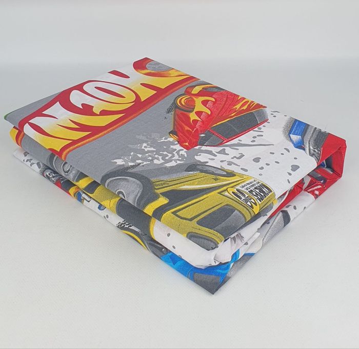 Постільна білизна Pretty підліткова Hot Wheels