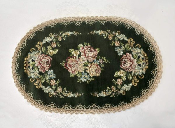 Доріжка Sagol велюр OV 40х60 St 125 Yesil