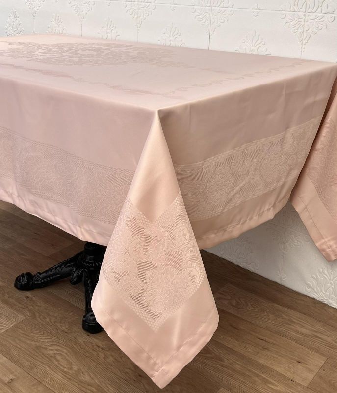 Скатертина тефлонова Maison Royale 160х220 Jumbo Pudra PVS