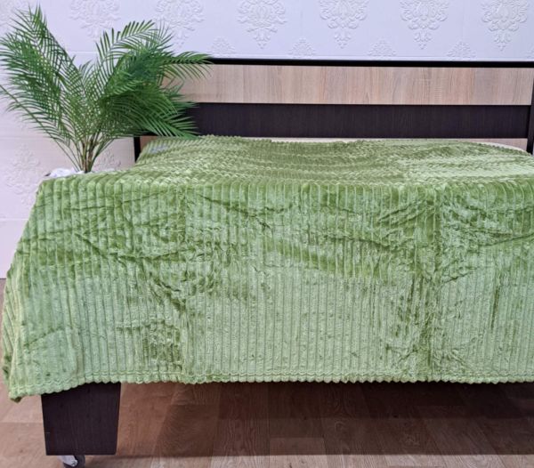 Покривало велюр євро 200х230 Green (1100)