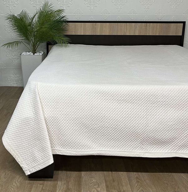 Покривало велюрове квадрат Model-8 160x220 Cream (1224)