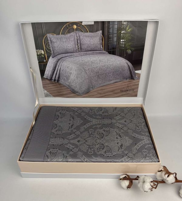 Покривало Maison D'or Pauline 240x260 Antrasit
