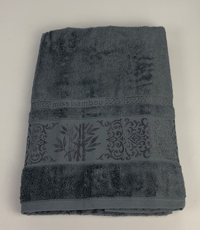 Рушник Philippus Bamboo 70х140 Arya Антрацит(E937)