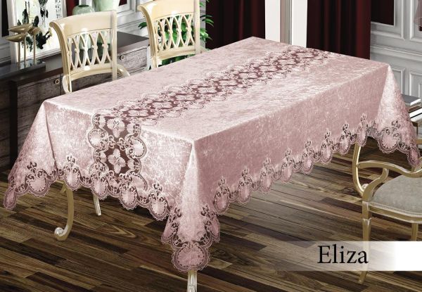 Скатертина Велюр Maison Royale 160x350 Eliza Powder