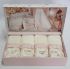 Рушники Maison D'or 4шт Roses 30x50 Rose Color-Ecru