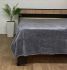 Покривало велюр євро (1216) 200х230 Anthracite