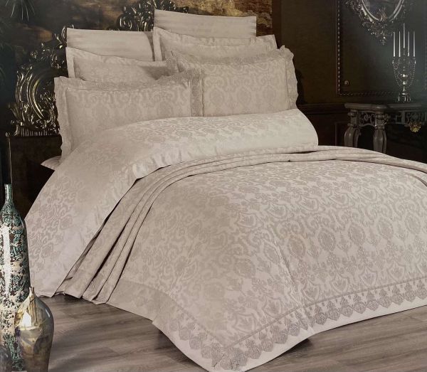 Набір Покривало + постіль Maison D'or Mirabella 260x260 Stone