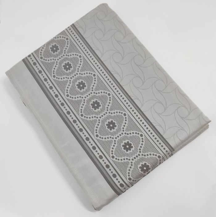 Скатертина Sagol тефлон 140x180 St-052 Grey + 6 серветок *